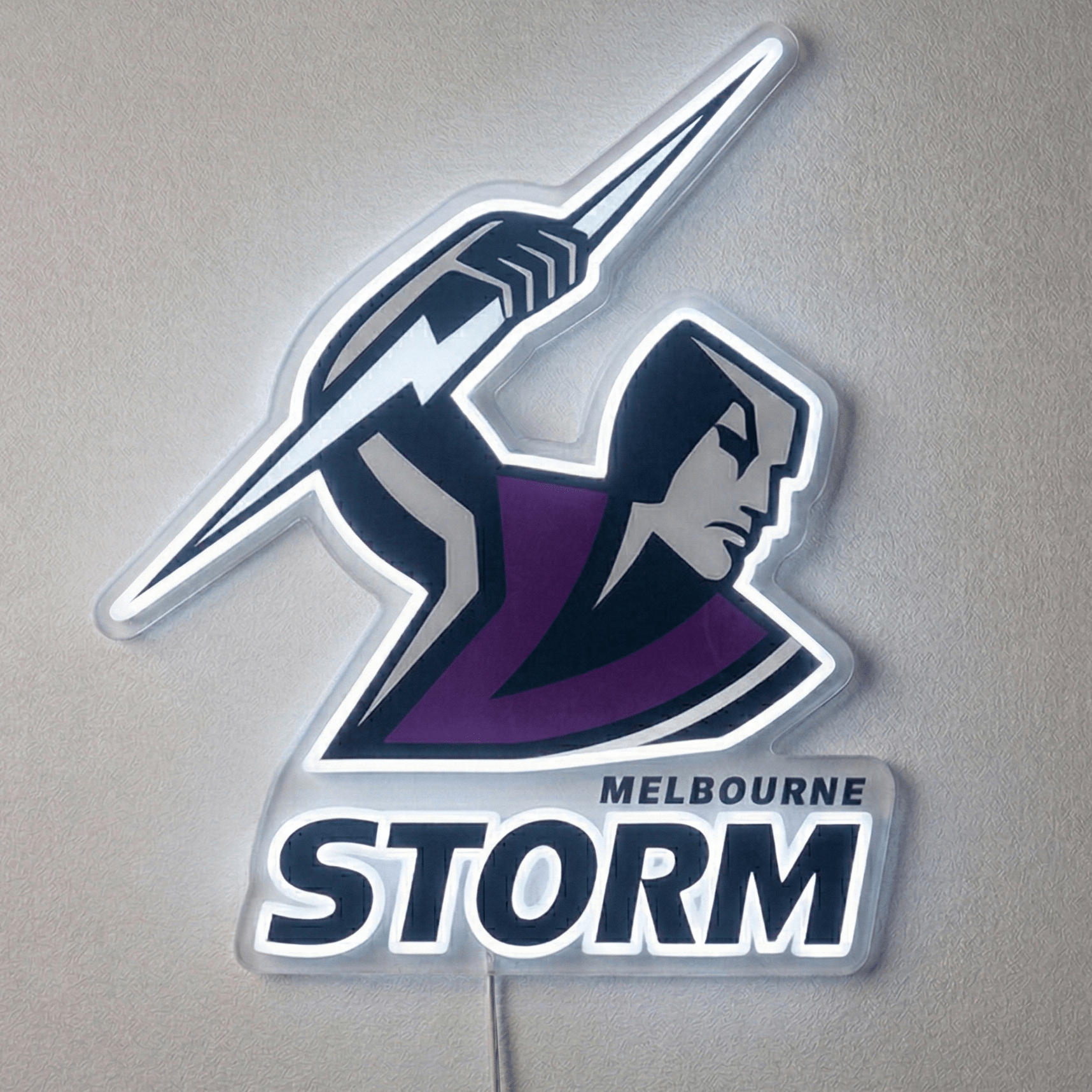 Conversion Nrl Led Sign Melbourne Storm Neon Sign - NRL LED Sign Australia – Neon Lanes