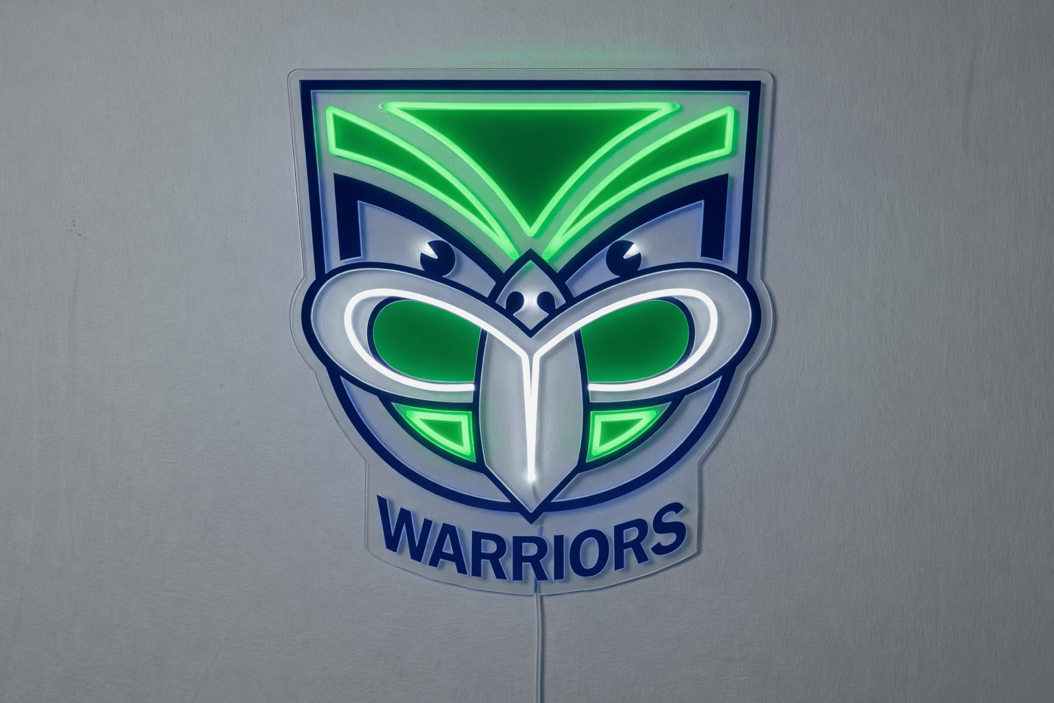 New Zealand Warriors LED Neon Sign Australia | Neon Lanes