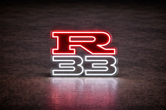 Nissan R33 Inspired LED Neon Sign - Neon Lanes