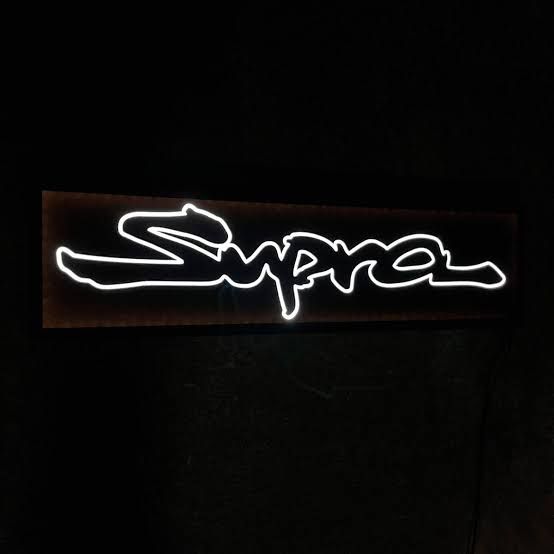Toyota Supra Inspired LED Neon Sign - Neon Lanes