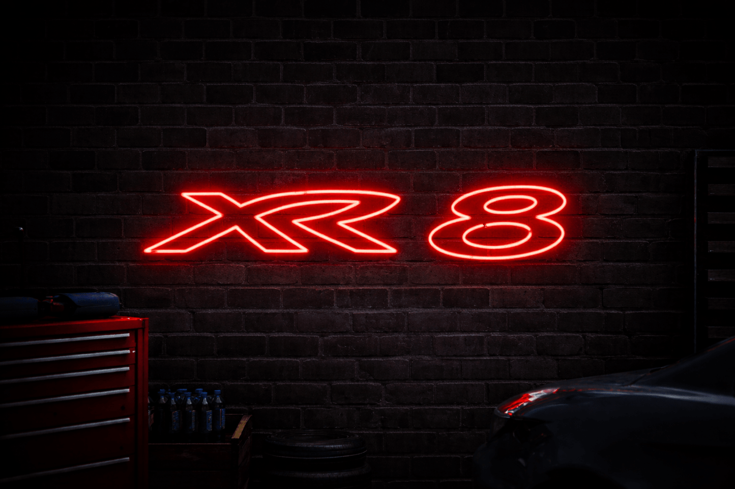 XR8 – Ford Falcon XR8 Inspired LED Neon Sign - Neon Lanes