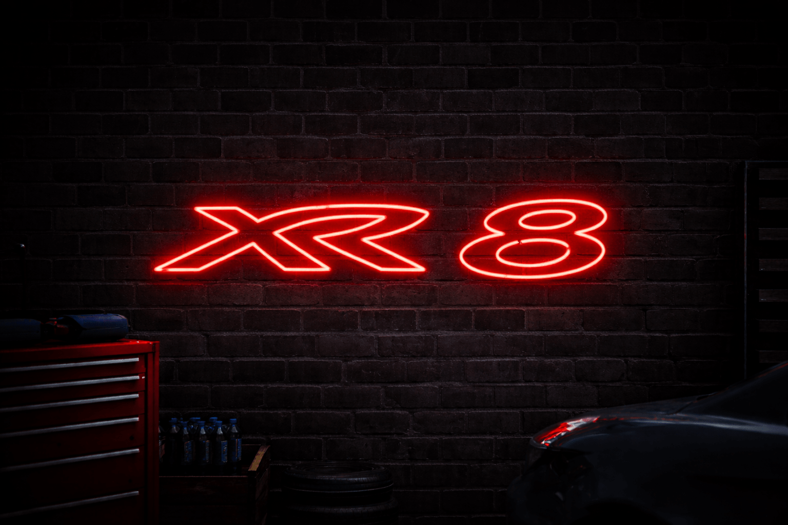 XR8 – Ford Falcon XR8 Inspired LED Neon Sign - Neon Lanes
