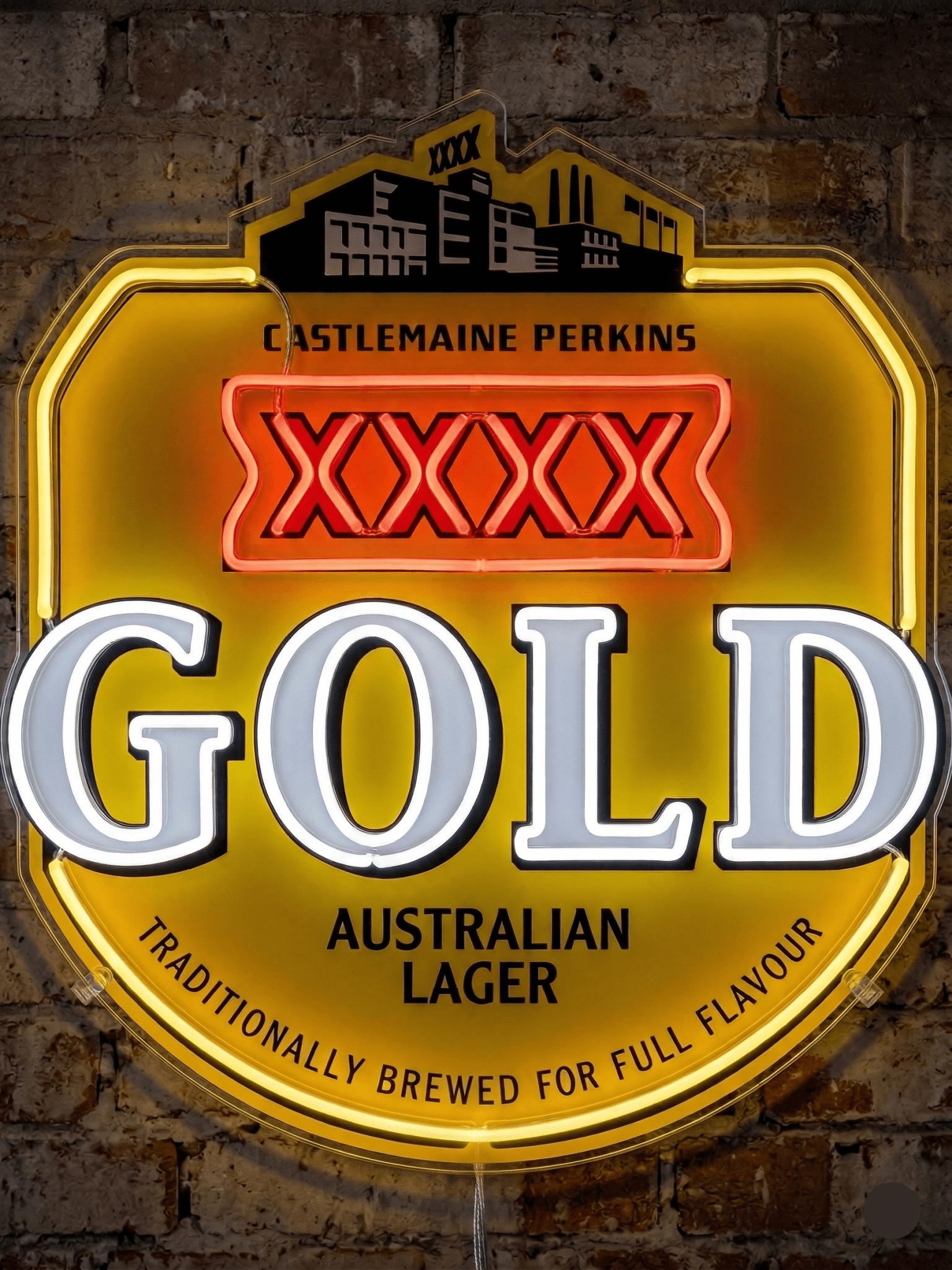 XXXX Gold Inspired LED Neon Sign - Neon Lanes