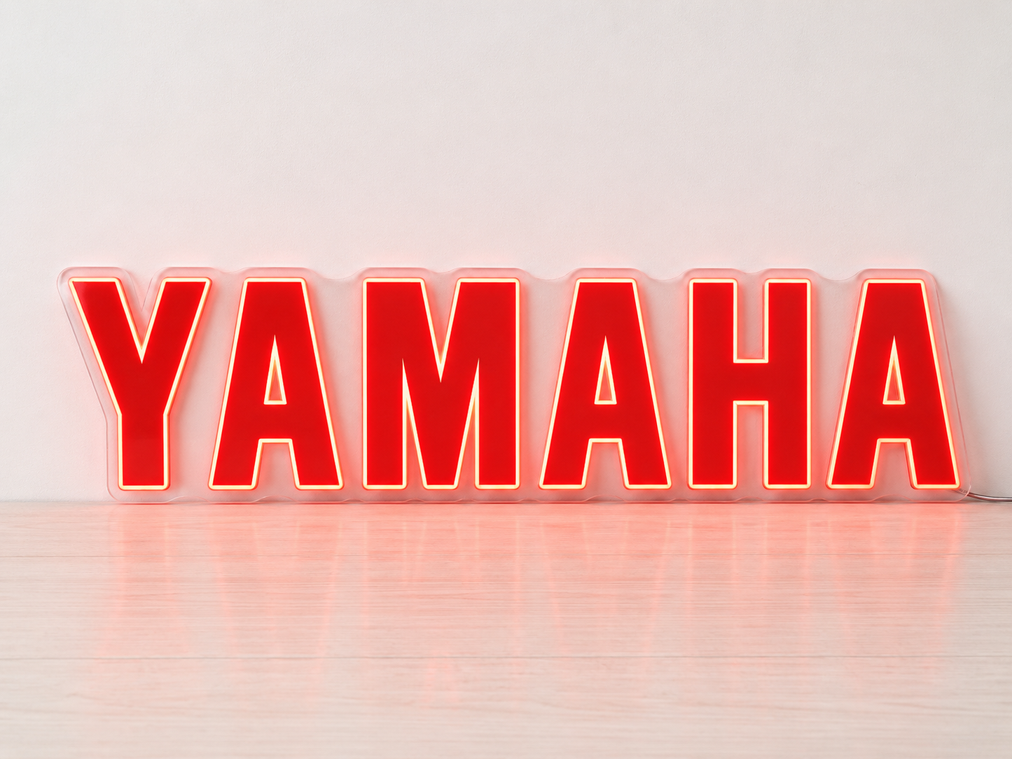 Yamaha LED Neon Sign Garage Man Cave Motorcycle Fan Wall Decor Gift